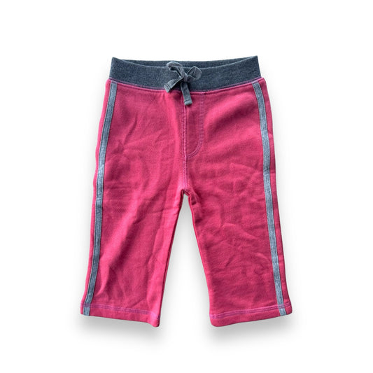 Pink track pants - 6-12m