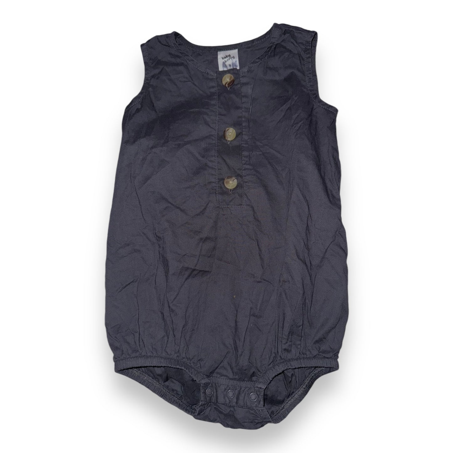 Black romper - 12-18m