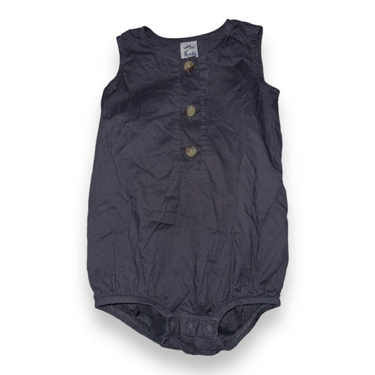 Black romper - 12-18m