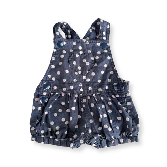 Heart Spot Shortalls - NB