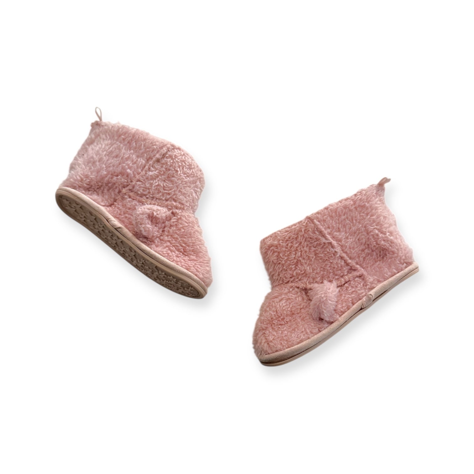 Pink Slippers - 1.5-2yrs