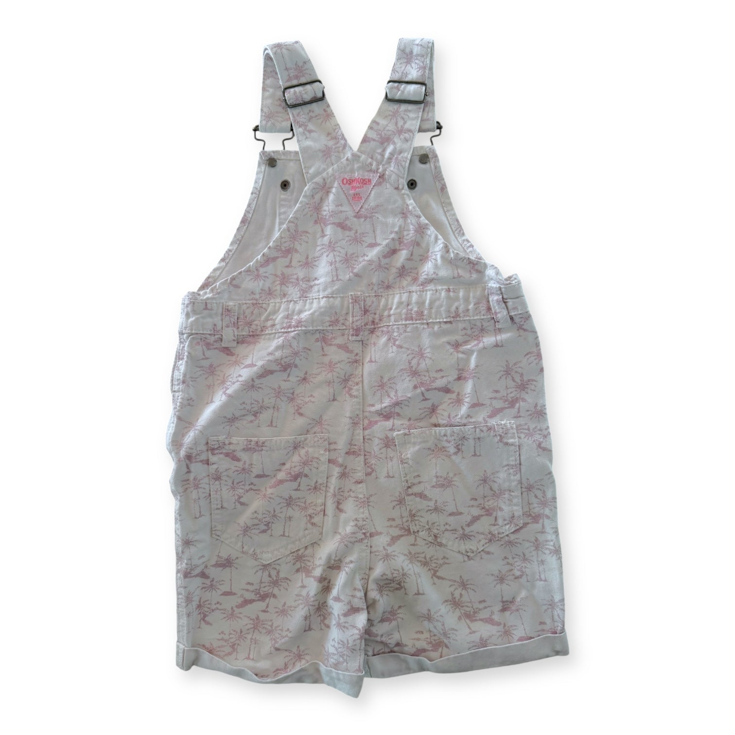 OshKosh Palms Shortalls- Size7-7