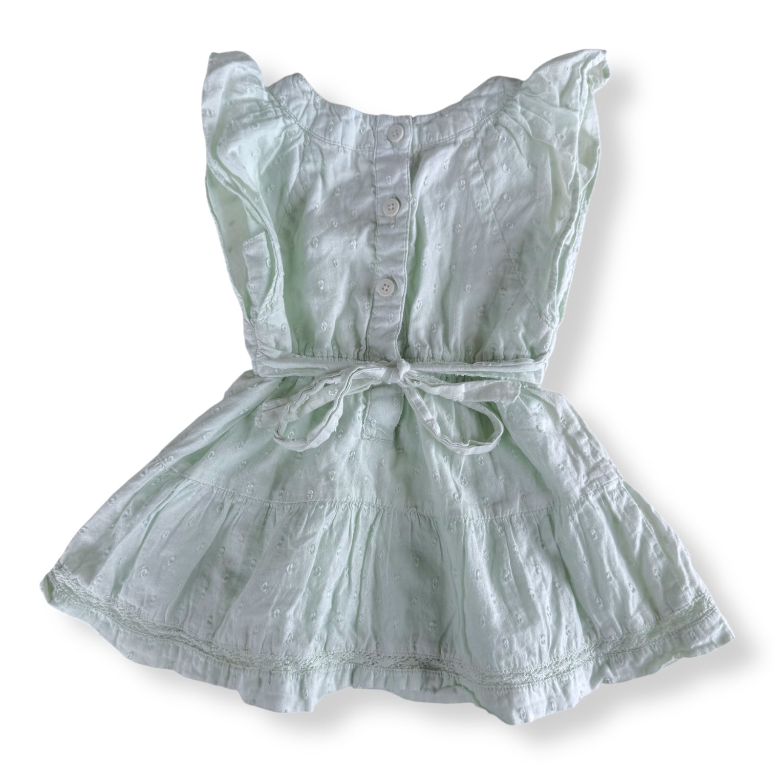 Light Green Dress - 6-9m