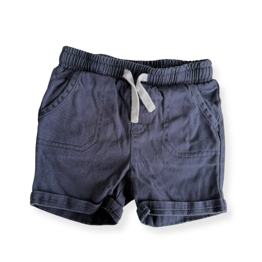 Navy Teeny Weeny Shorts - 12-18m