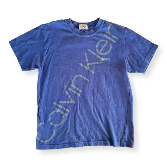 Blue Calvin Klein Tshirt - Size 10-12