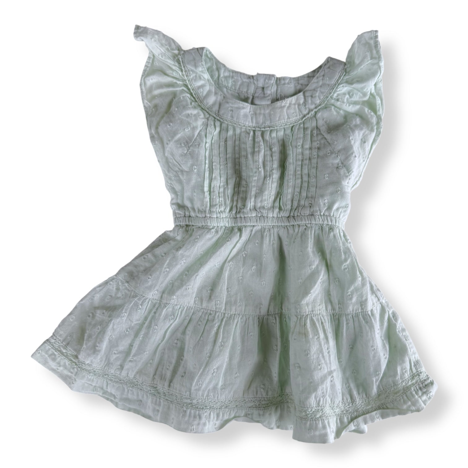 Light Green Dress - 6-9m
