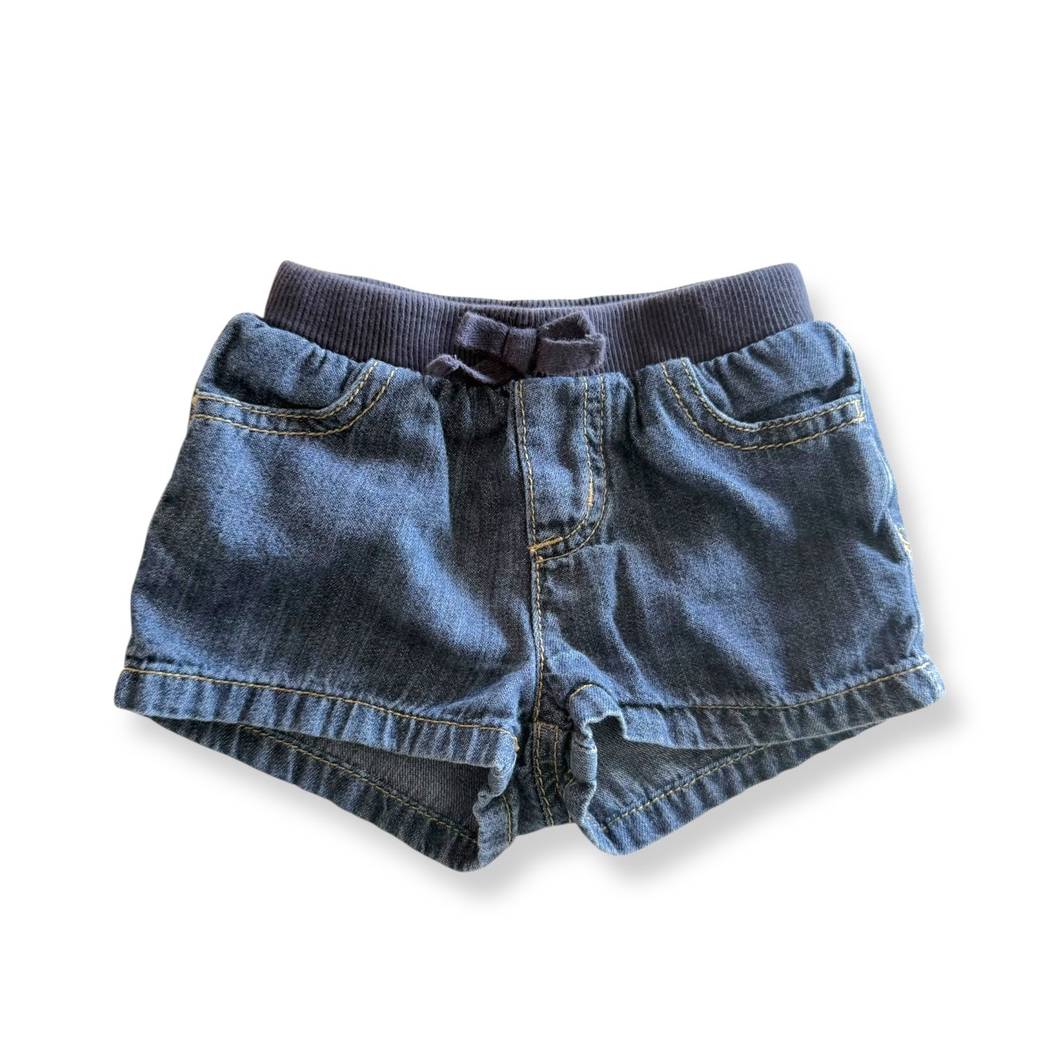 Denim shorts - 12-18m