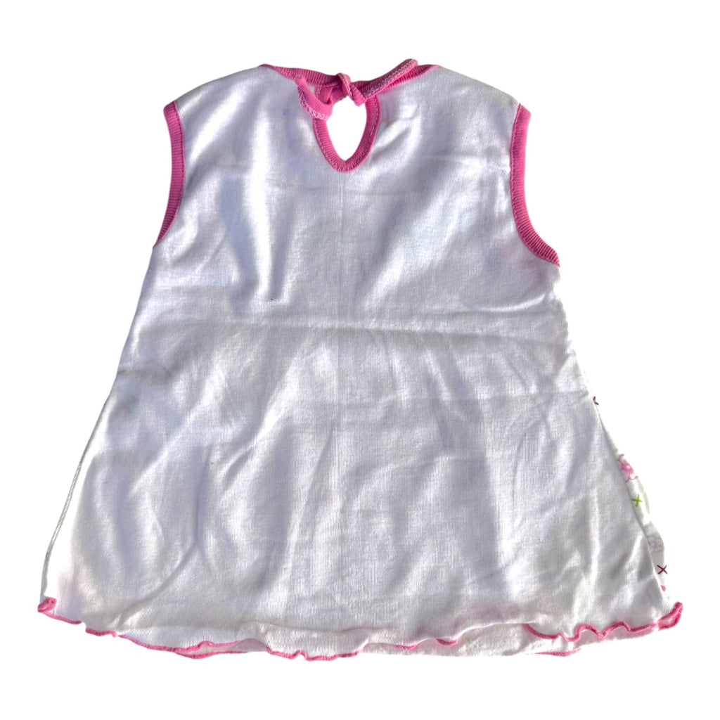 Vintage Look Summer Dress Cherries/flowers - 3-6m