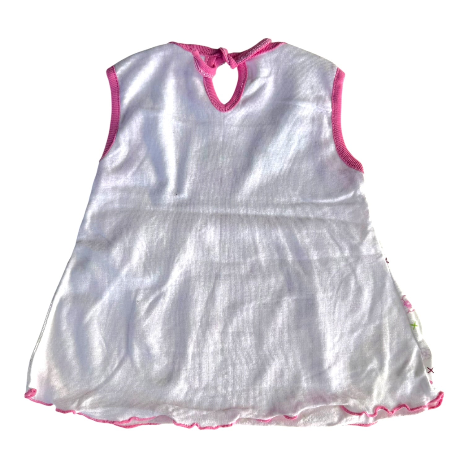 Vintage Look Summer Dress Cherries/flowers - 3-6m