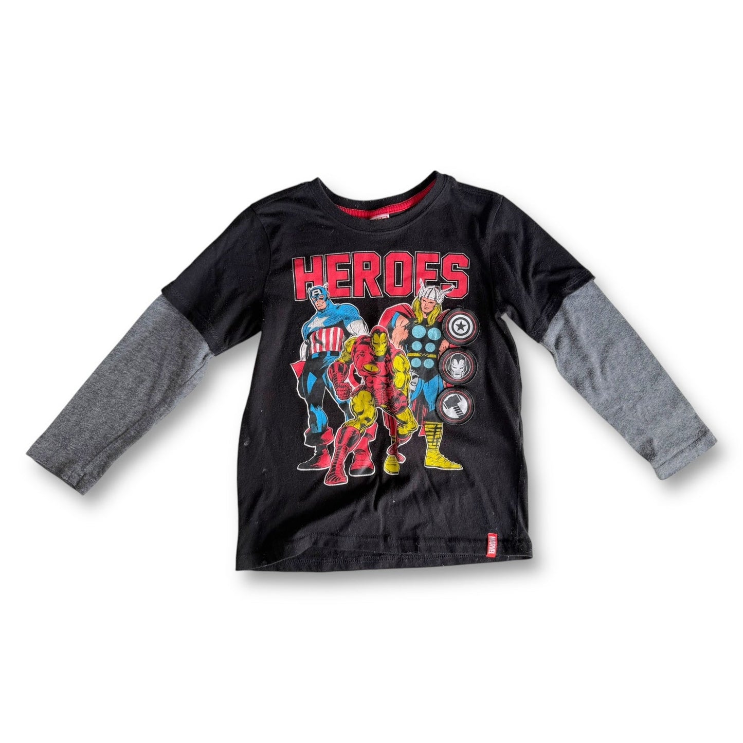 Marvel Heroes Longsleeve - Size 7