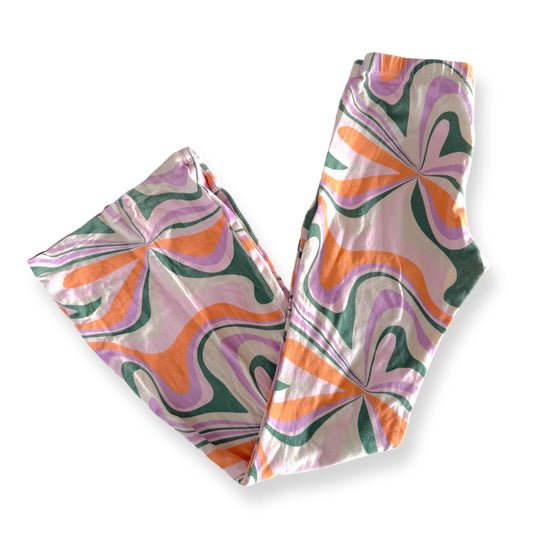 Orange Flare pants - Size 10