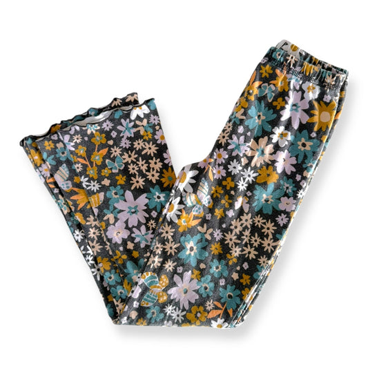 Floral flare pants - Size 8