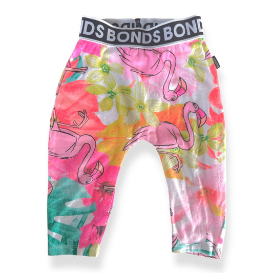 Bonds Flamingo pants - 6-12m