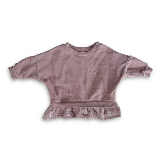 Butterfly Sweatshirt - 3-6m