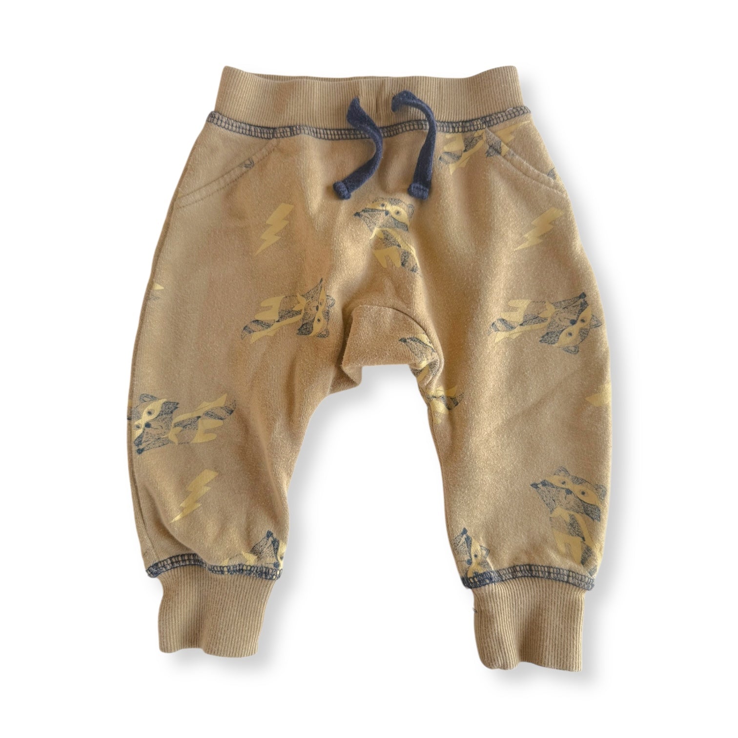 Fox Brown Trackpants - 6-12m - Teeny Weeny
