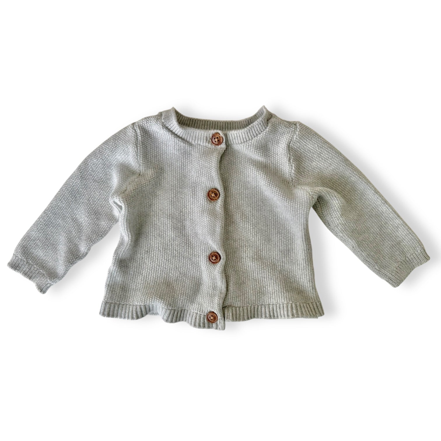 Grey knit cardi - 3-6m - Target
