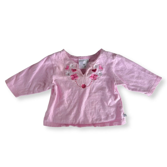Butterfly Vneck - 3-6m