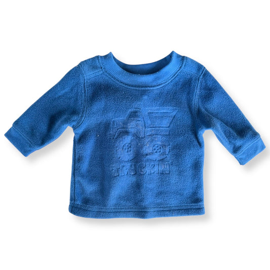 Blue Fleece Jersey - Newborn