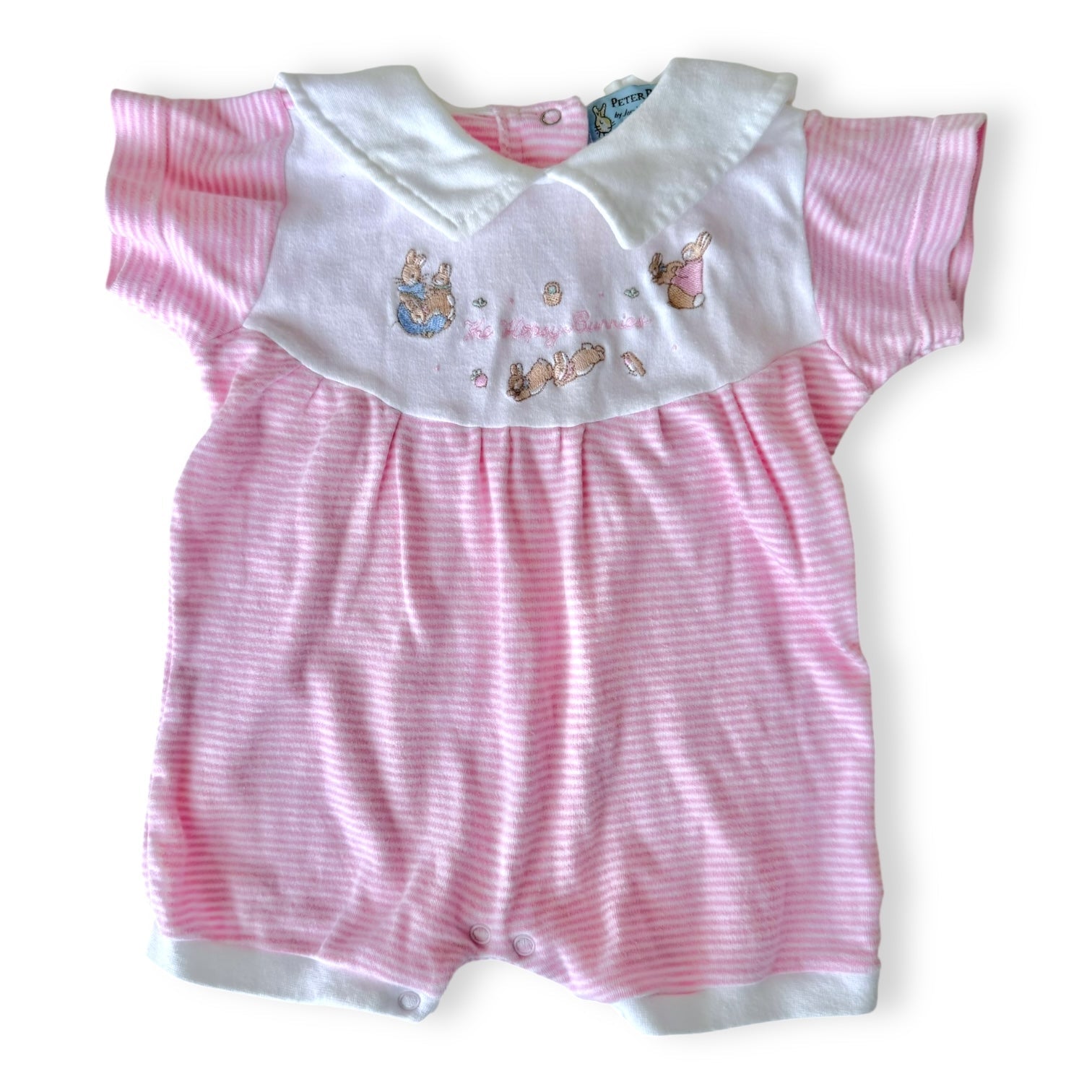 The Hopsy Bunnies Vintage Romper - 3-6m - Peter Rabbit
