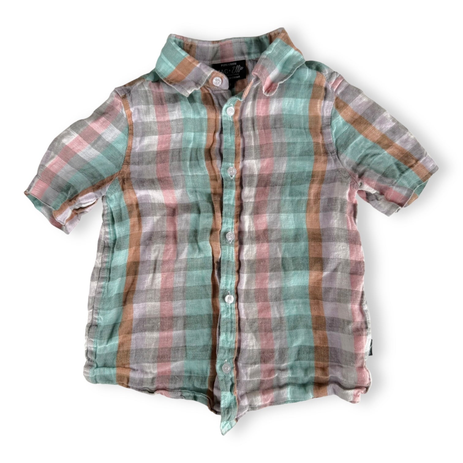 Pure Linen Shirt - Size 4-5