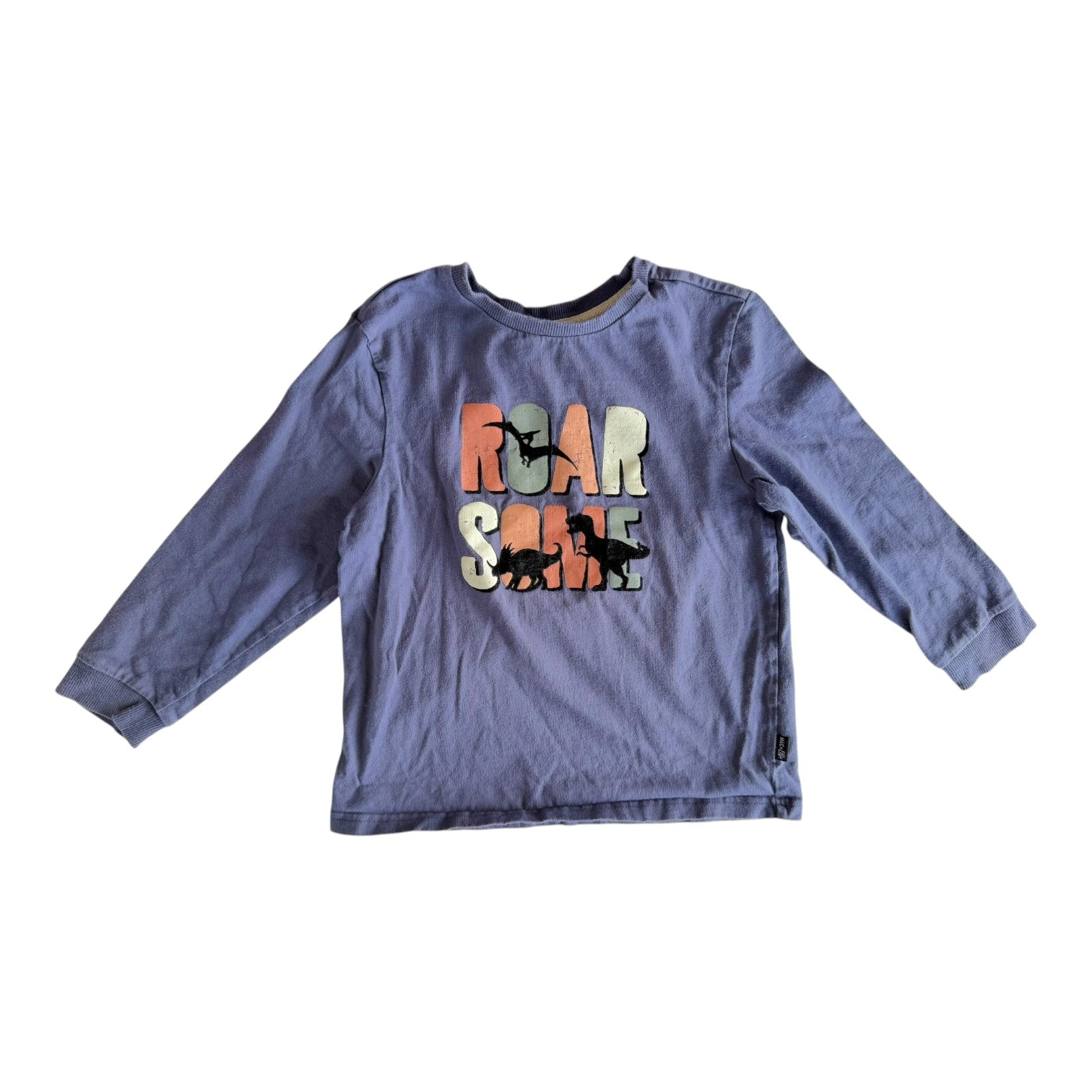 Roarsome Blue Longsleeve - Size 6