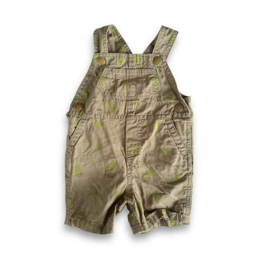 Khaki Overalls - 9-12m