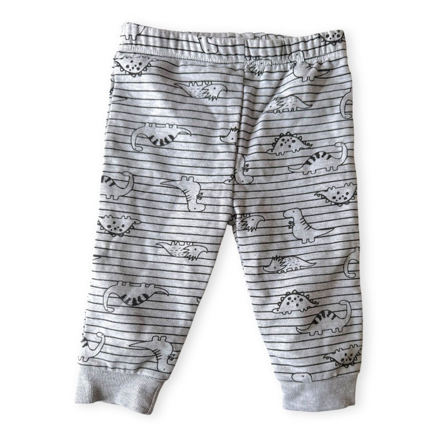 Dinosaur Stripe pants - 9-12m