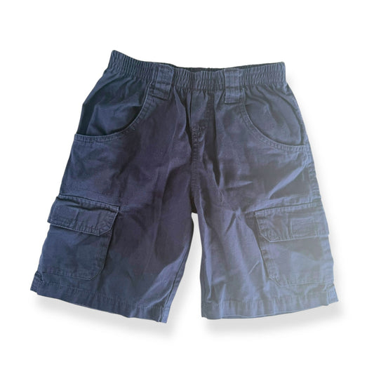 Navy Cargo Shorts - Size 6