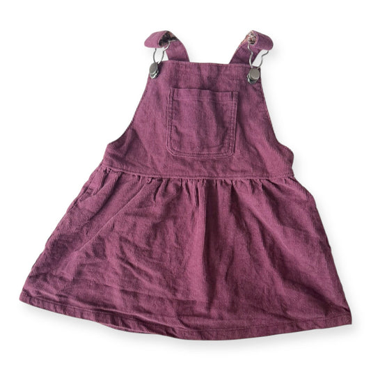 Corduroy Pinafore Dress - 6-12m