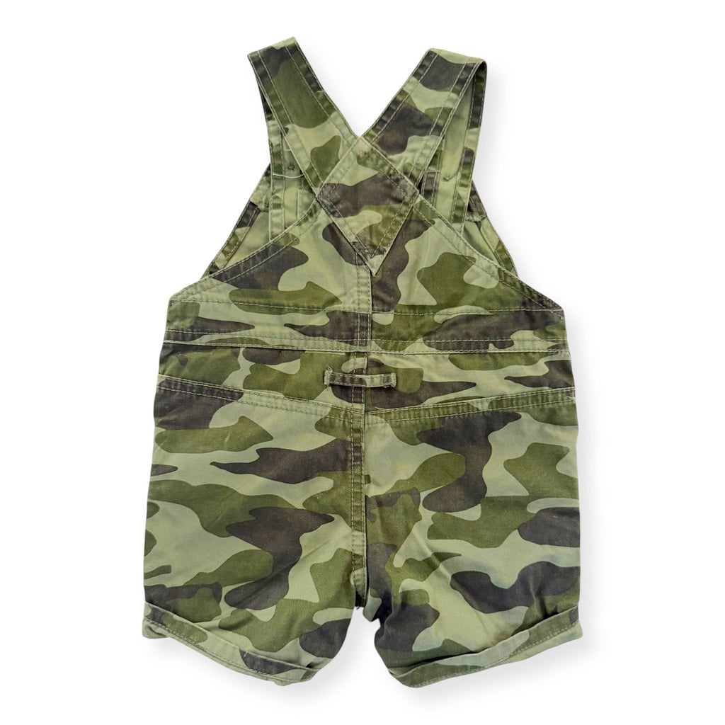 Camo Shortalls - 0-3m