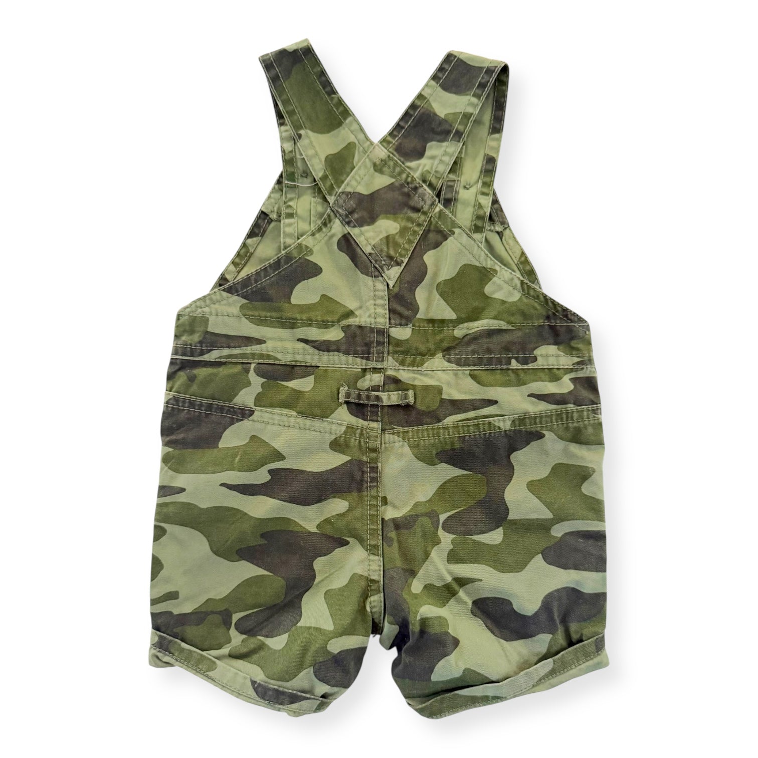 Camo Shortalls - 0-3m