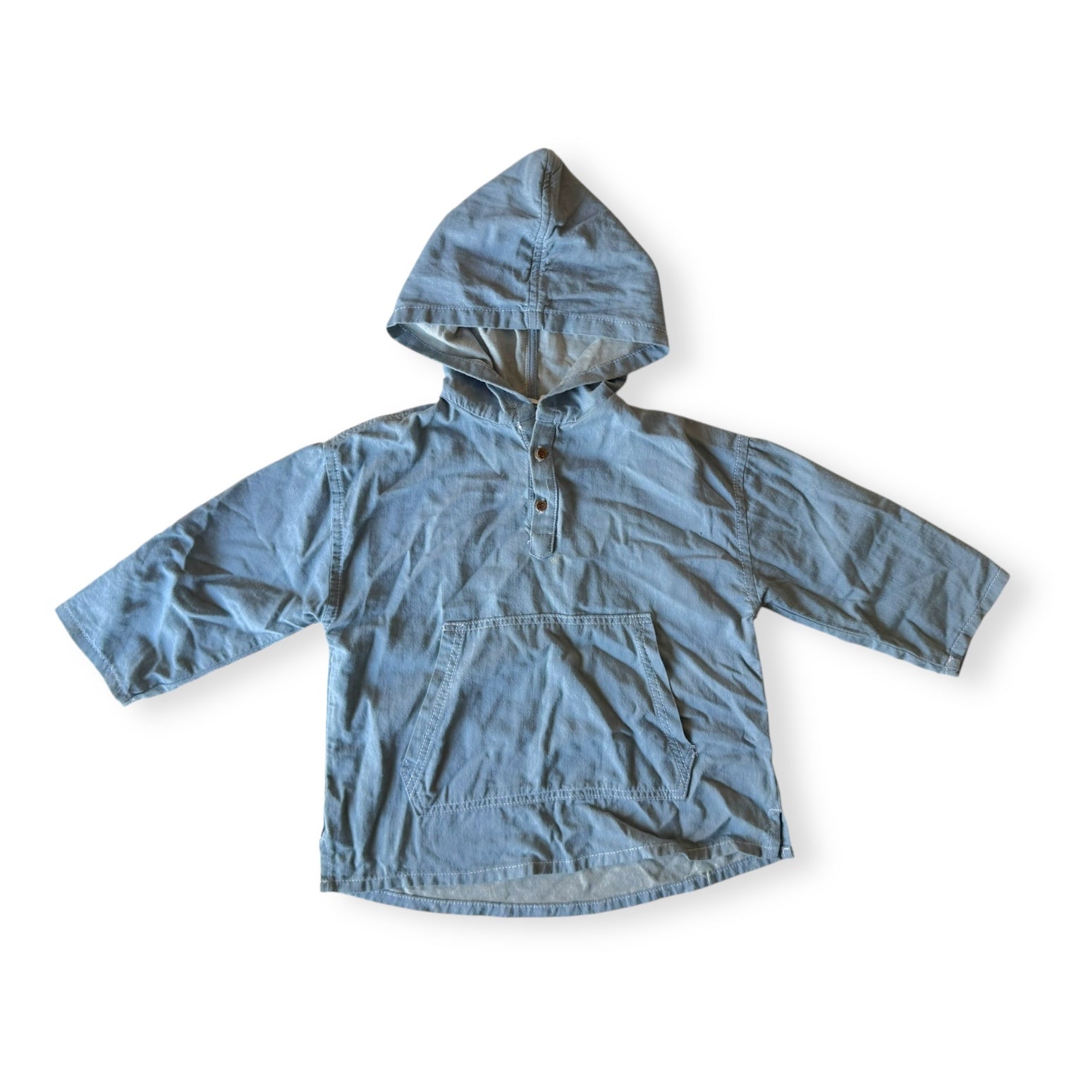 ZARA Denim look hoodie - Size 8