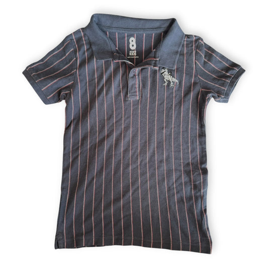 Dinosaur Polo Shirt - Size 8 - Cotton on Kids