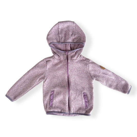 Purple Knit Jacket - Size 2