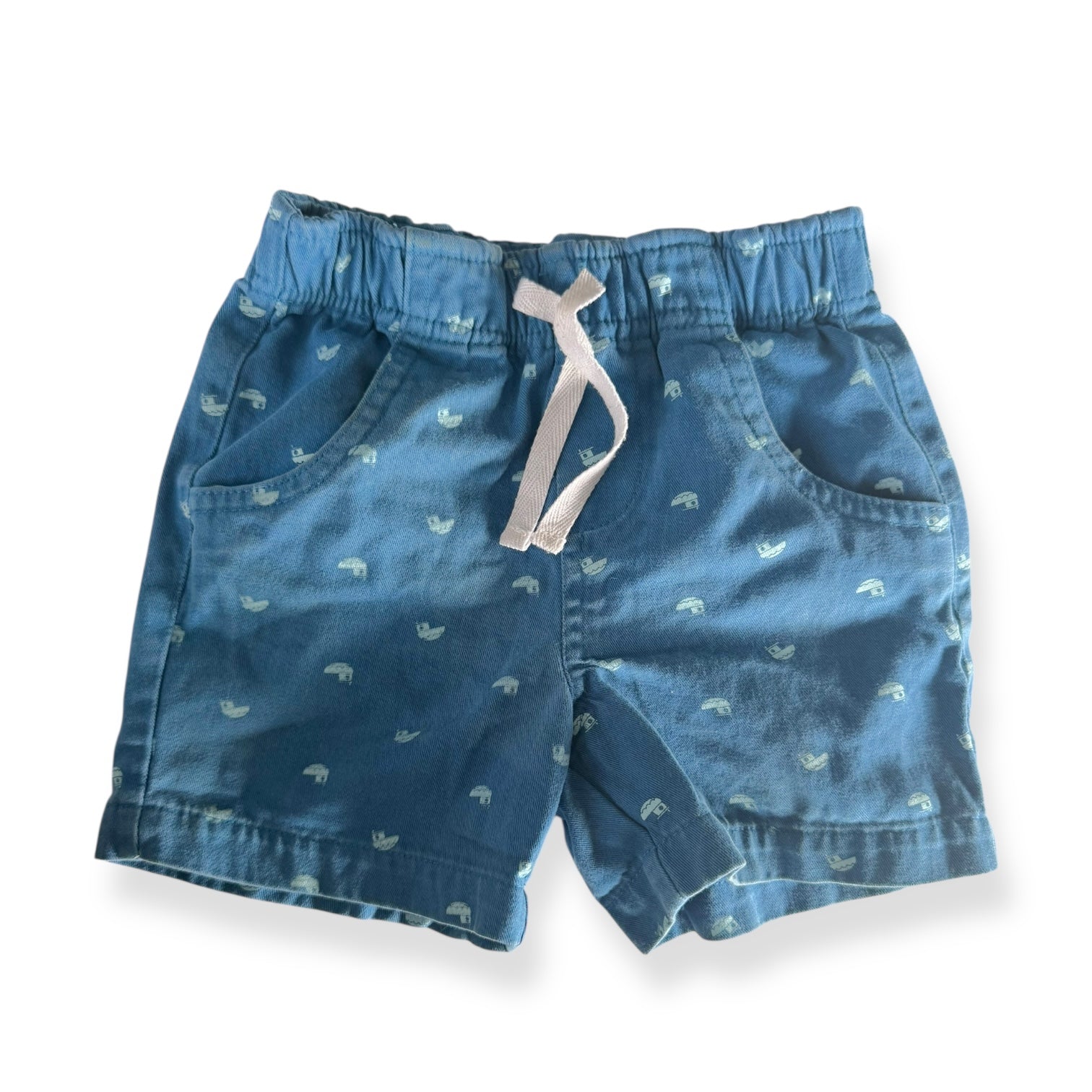 Teeny Weeny Boats shorts - 6-9m