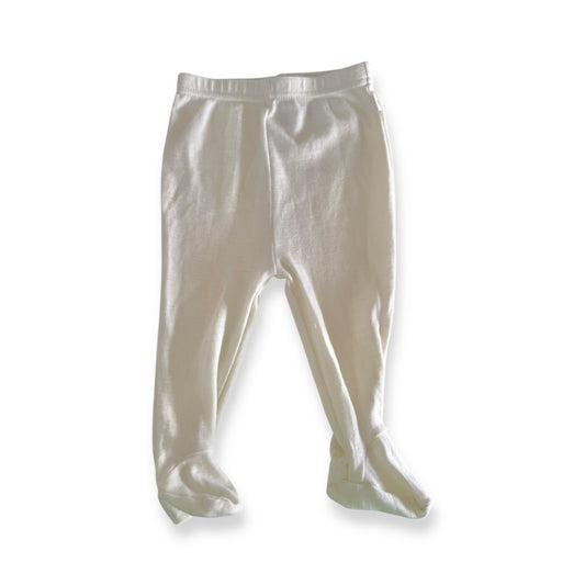 100% Merino footed pants - 6-9m