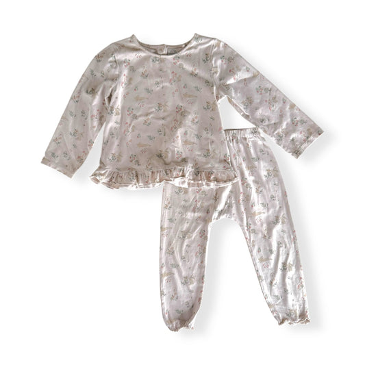 Floral Bunny Set - 2-3 years