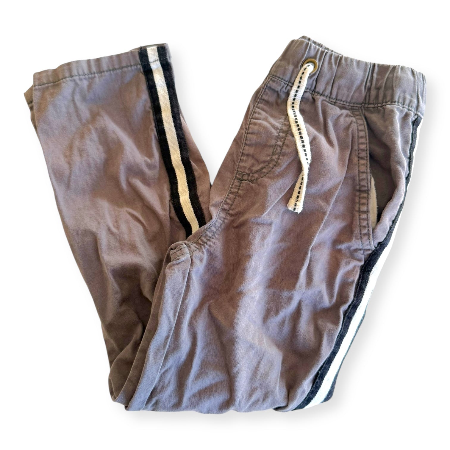 Grey Stripe RIOT Pants - Size 5