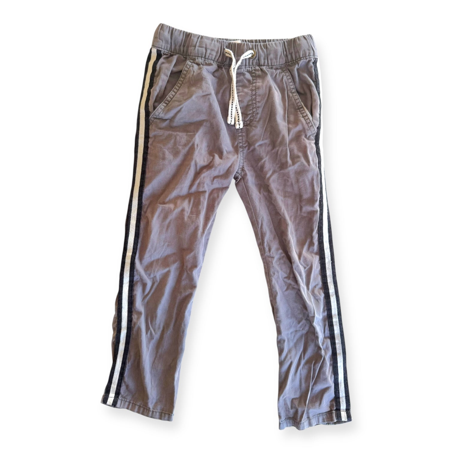 Grey Stripe RIOT Pants - Size 5