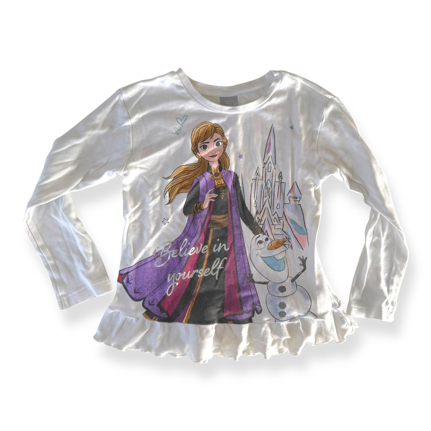 Frozen II PJ Set - Size 9 (2x pants, 1x top)