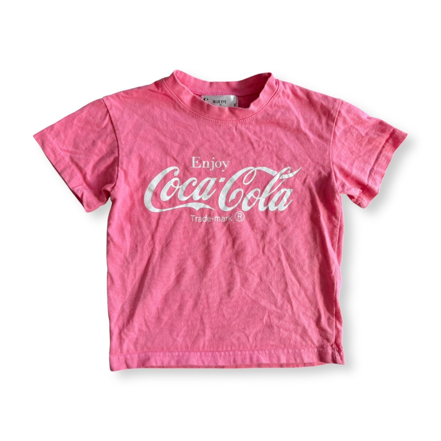 Pink Coca-Cola Tee - Size 3-4 - Blue Eye