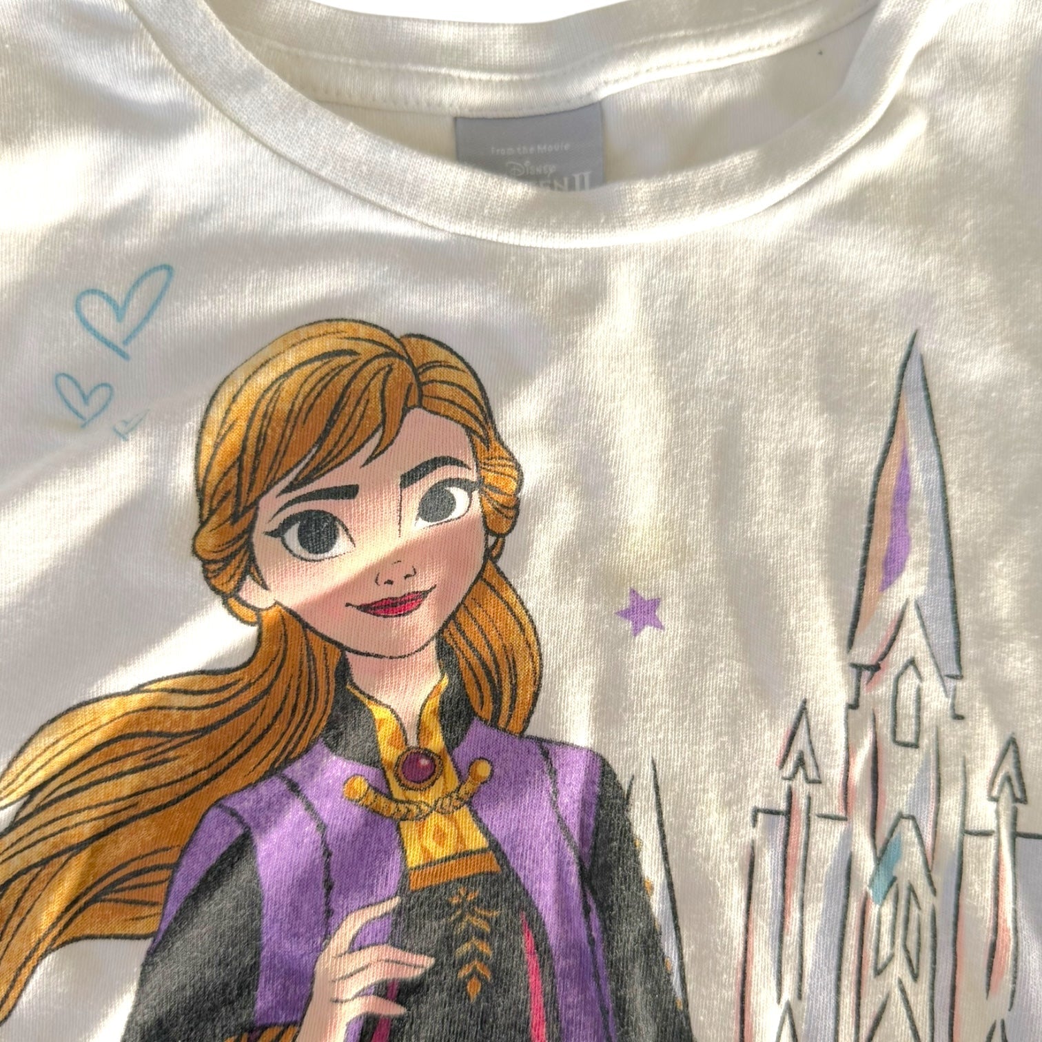 Frozen II PJ Set - Size 9 (2x pants, 1x top)