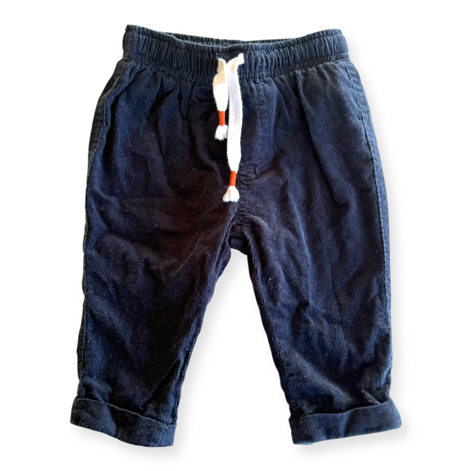 Navy Corduroy Pants - 3-6m