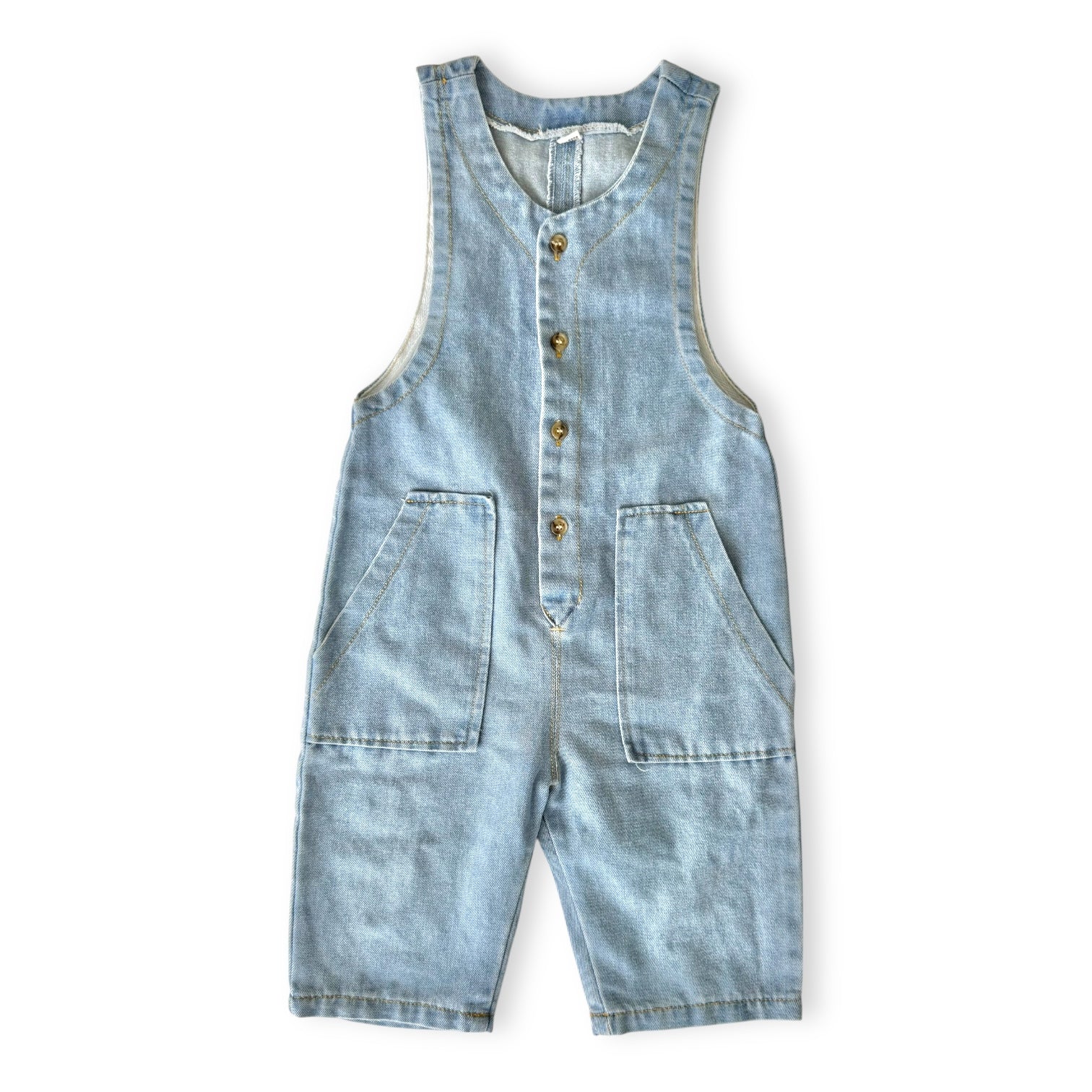 Denim Romper - Size 2-3 -