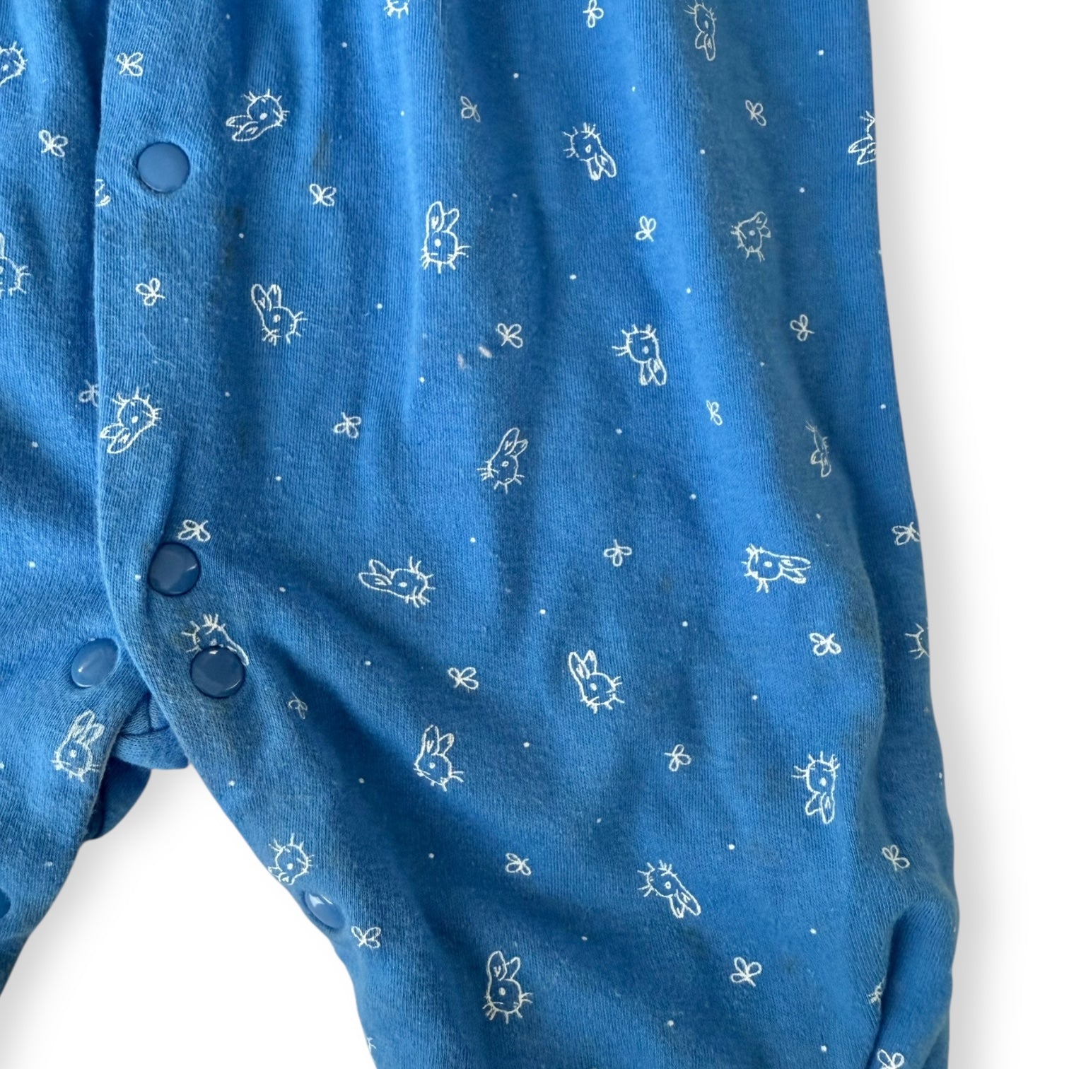 Blue Vintage Peter Rabbit Romper - 6m - Peter Rabbit