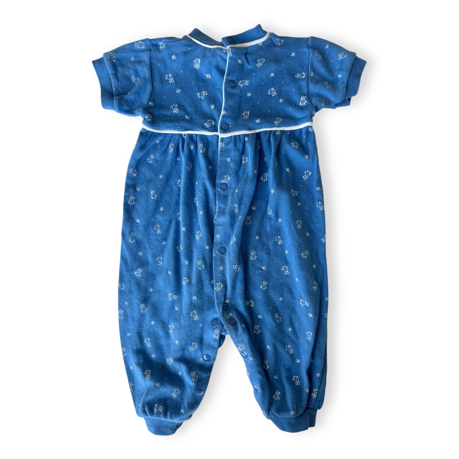 Blue Vintage Peter Rabbit Romper - 6m - Peter Rabbit