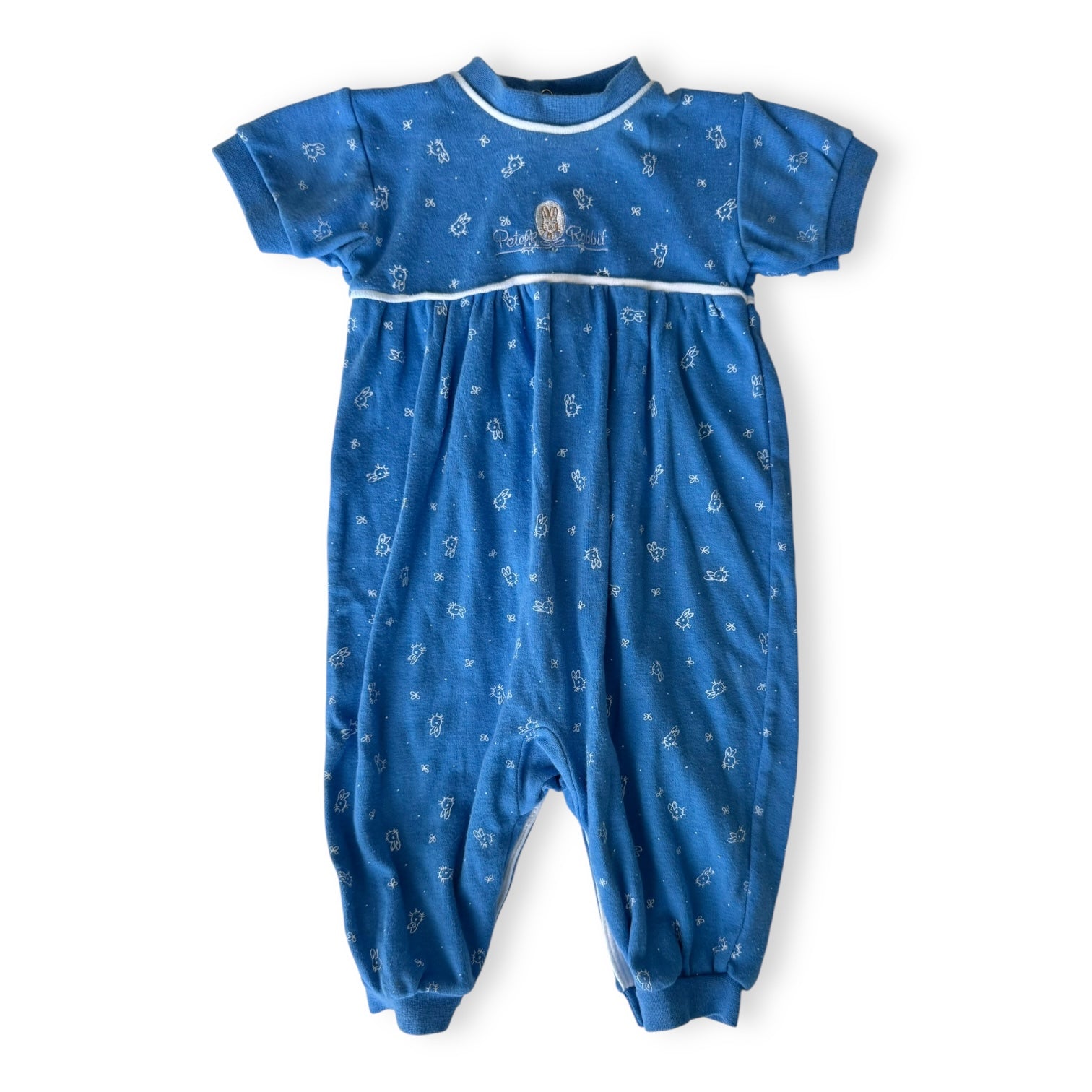 Blue Vintage Peter Rabbit Romper - 6m - Peter Rabbit