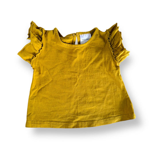 Frill sleeve tshirt - 3-6m