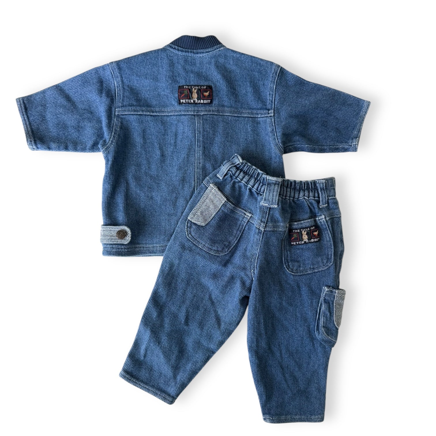 Vintage Peter Rabbit Denim Set - 6m - 1 yr - Peter Rabbit