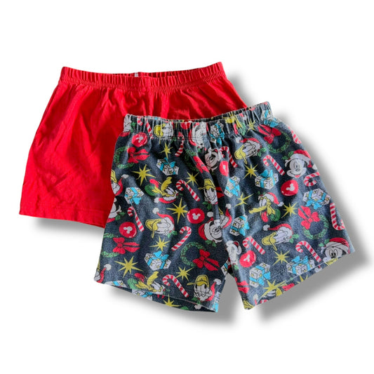 Christmas Sleep Shorts - Size 3